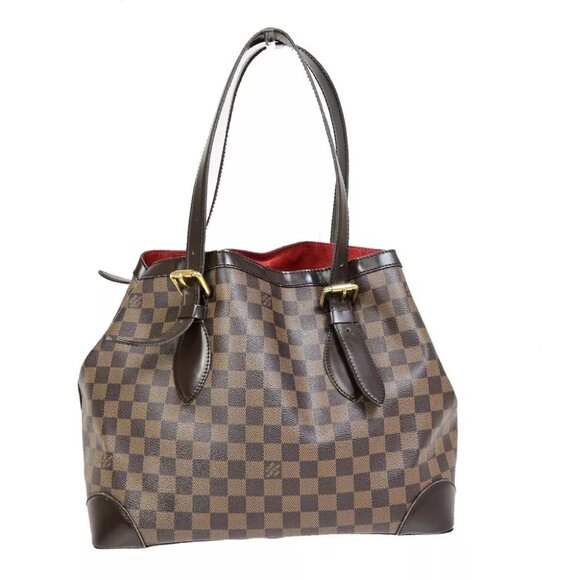 AUTHENTICITY GUARANTEED LOUIS VUITLOUIS VUITTON Hampstead MM - Picture 3 of 15
